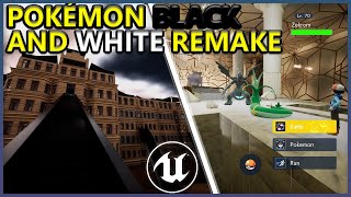 Pokemon Black And White (N's Castle) in Unreal Engine 5