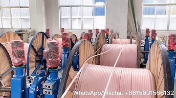 Microduct Sheathed bundled pipe Extrusion Line| Máquina de tubos de microductos