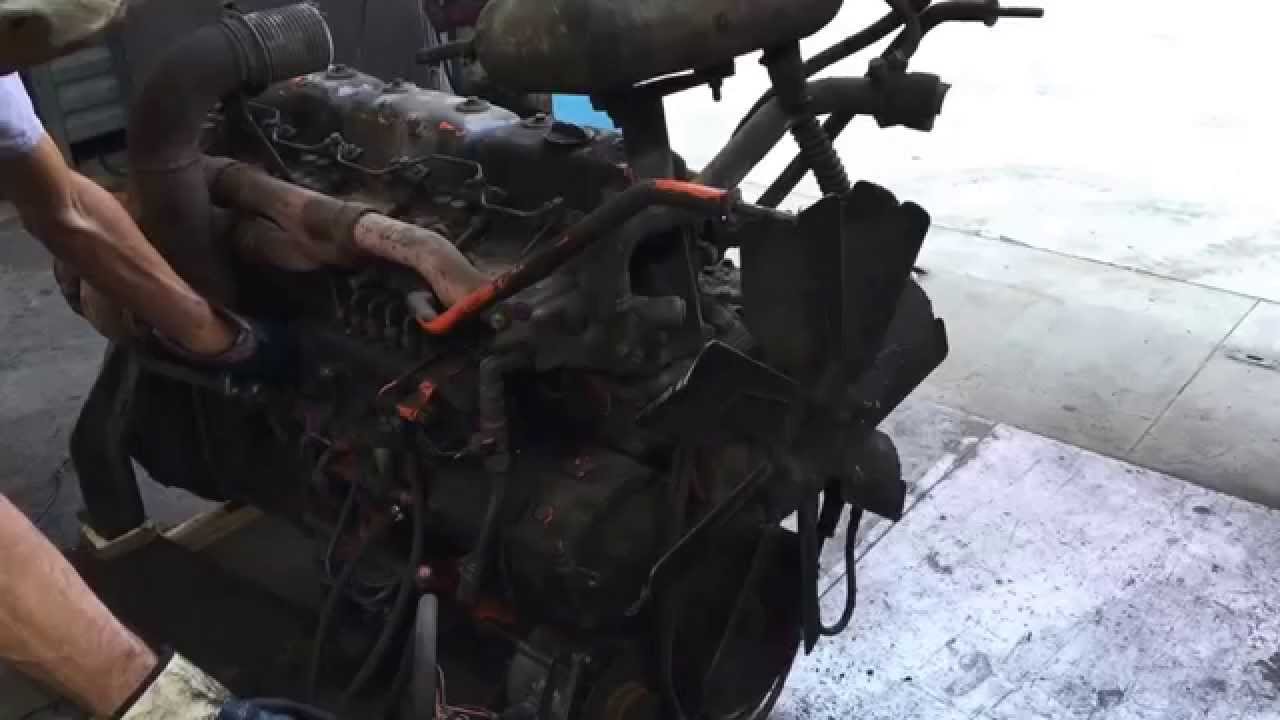 Motore Scania DS8 41 start