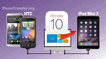 How to Copy Calendar from HTC Phone to iPad Mini 3, Sync HTC Calendar with iPad Mini 3