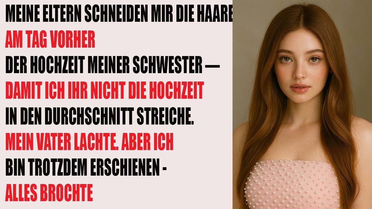 Eltern schnitten mir die Haare – Hochzeit überrascht mit meiner Rede“