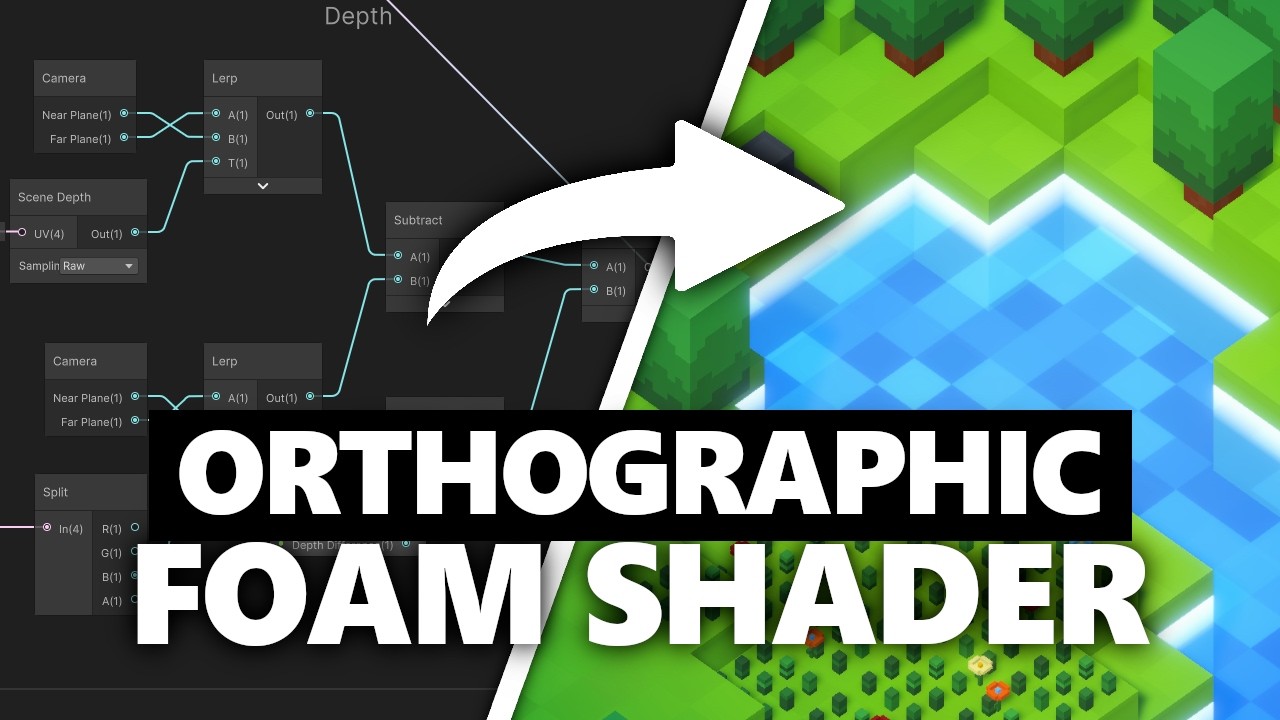 Как я создал ортографический пенный шейдер