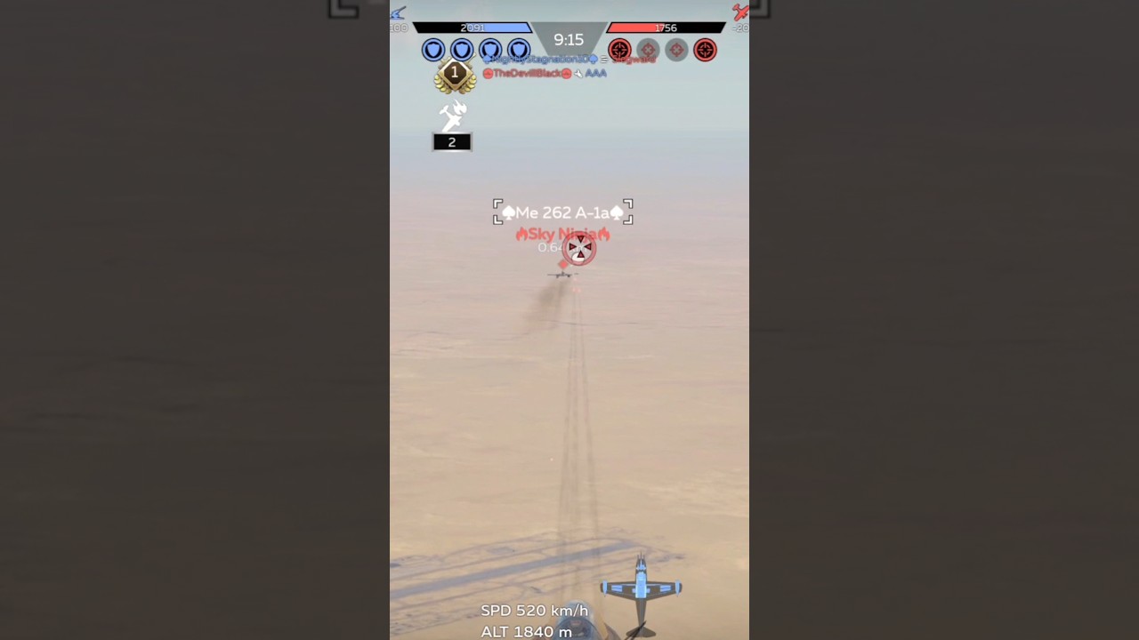 MiG-9(L) vs Me 262 A-1a: encounter with another person in the top 100 