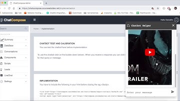 Train your ChatCompose bot and load your answers