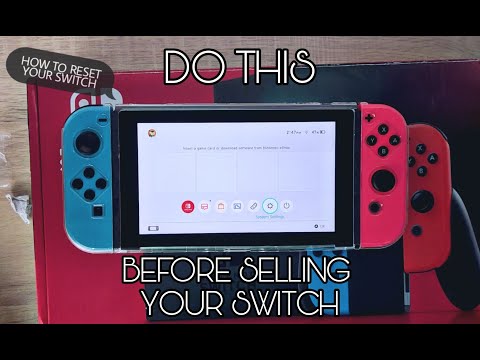 Cara Reset Dan Setup Nintendo Switch ( How To Reset And Setup Nintendo Switch )
