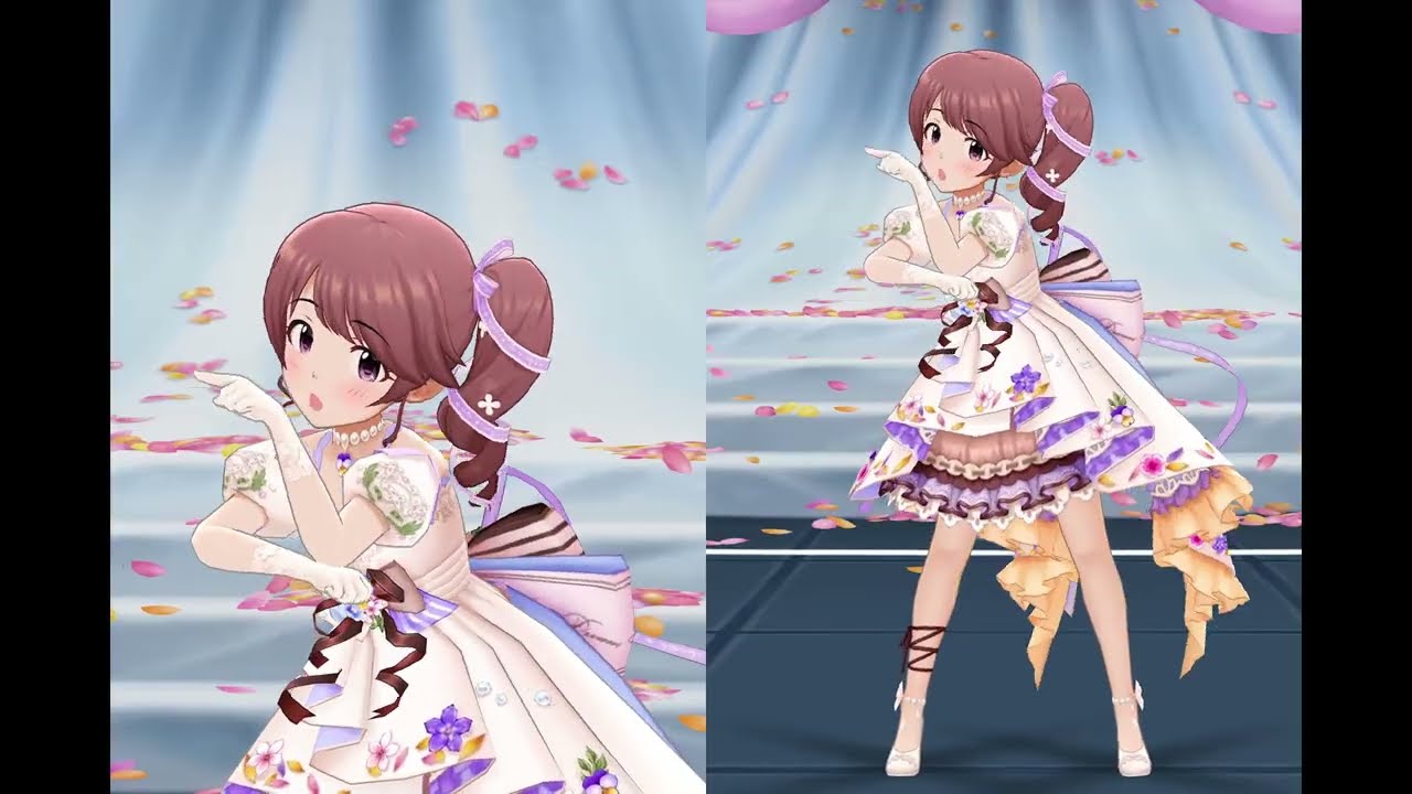 d*2様 ヴァイスシュヴァルツ デレマス ラブリンク・フラワー 椎名法子 SP デレスポ「To my darling…」椎名法子👗ラブリンク・フラワー - YouTube