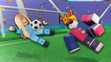 Ik heb 1v1 gespeeld tegen PRO GIRLS in Touch Football! (Roblox)