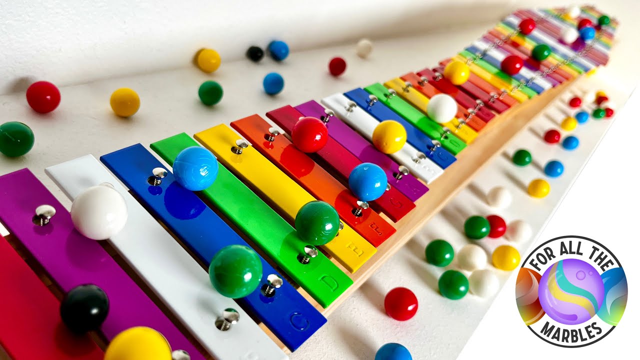 Xylophone Marble Run Music 4 Foot Xylophone YouTube