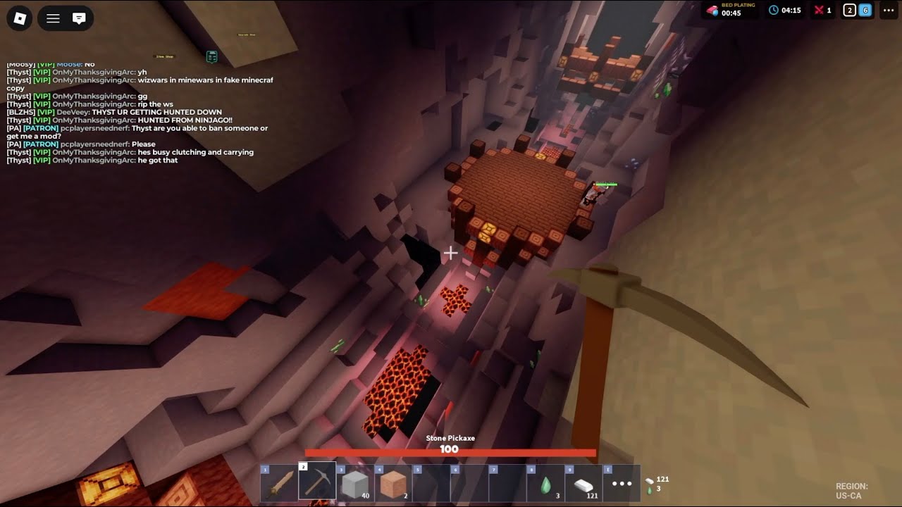 Getting A Win Streak In MineWars Is Too Easy!! (Roblox Bedwars)