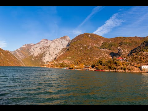 Timelapse Albanie - 27 Oktober 2021 - Komani Lake ferry