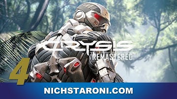 Crysis Remastered Gameplay Part 4 - KPA Tanks and Head to Cave System