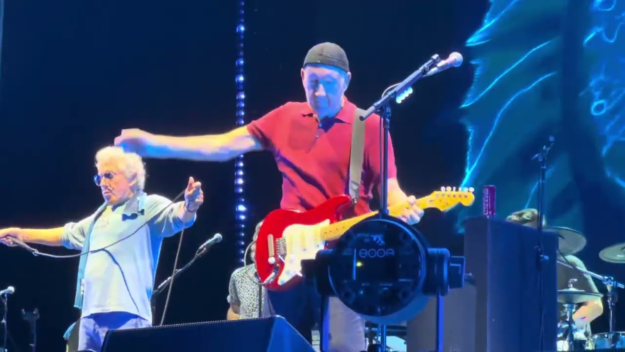 The Who Padua Italy -Won’t Get Fooled Again -with  Band Intro / crowd view Sunday 20th July 2025