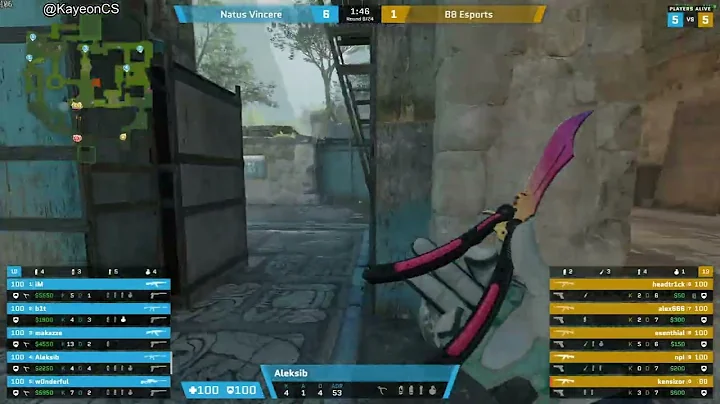 Aleksib Demo ( 26-30 ) Natus Vincere vs B8 ( ANCIENT ) POV | StarLadder Budapest Major 2025