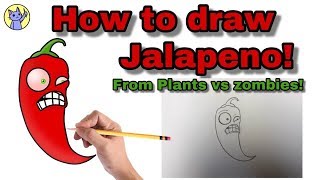 How to draw Jalapeno! *step by step*