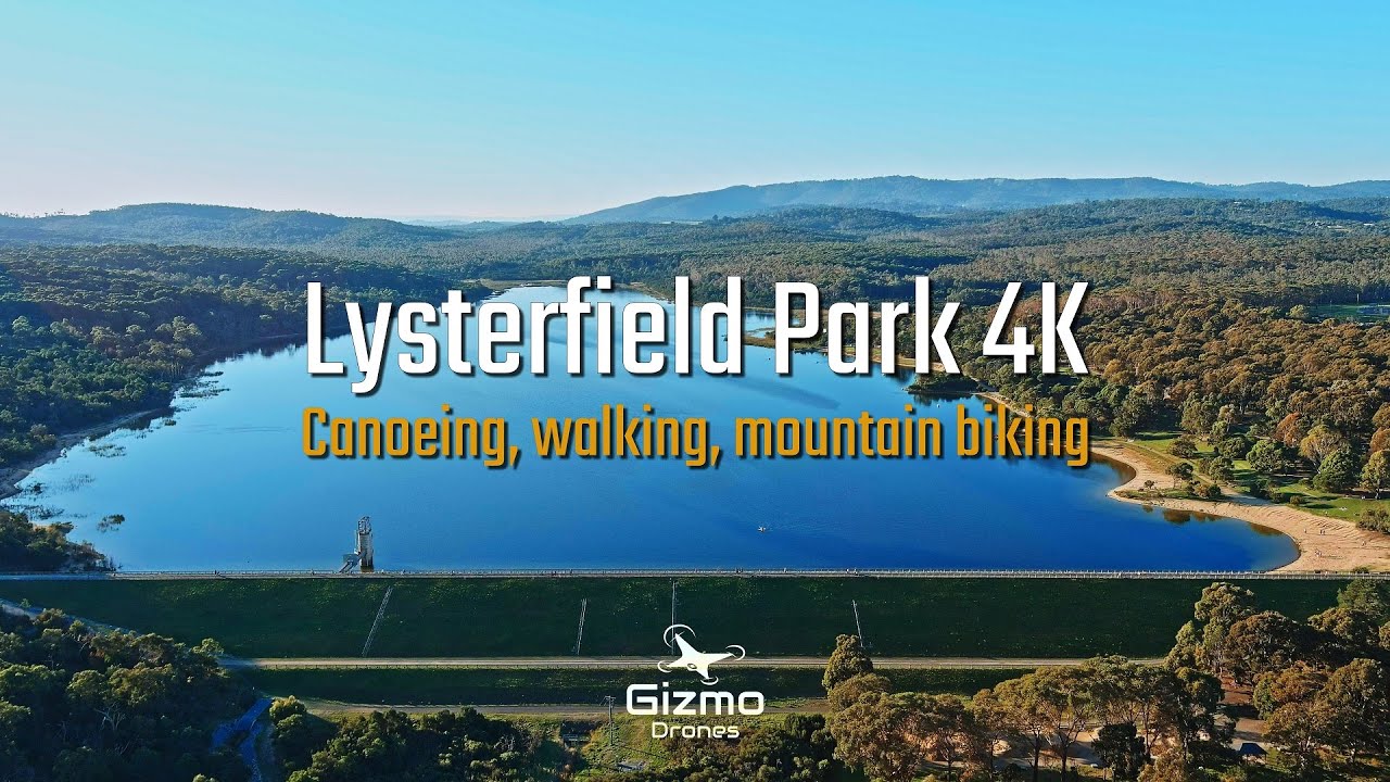 Lysterfield Park and Lake, Melbourne Victoria Australia 4K - Autel Evo 2 Pro Drone Footage