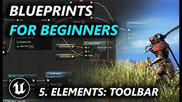 Intro to Blueprints for Beginners in UE5 - 5. Elements: Toolbar