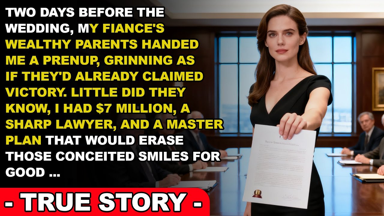 My Future In-Laws Demanded A Prenup — They Didn’t Know My Real Worth