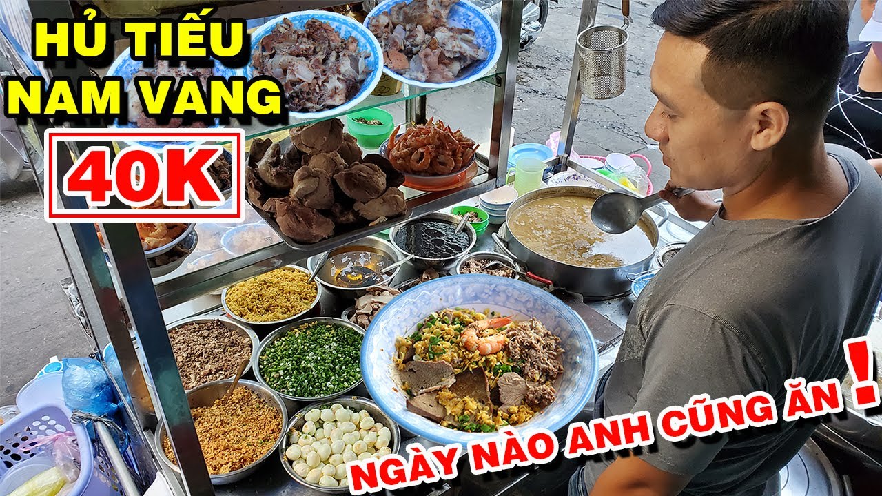 Cực Ngon Tô HỦ TIẾU NAM VANG 40K Chú TỨ Có Anh Chủ Tự Bán Tự Ăn Mỗi Ngày Không Ngán | PM FOOD