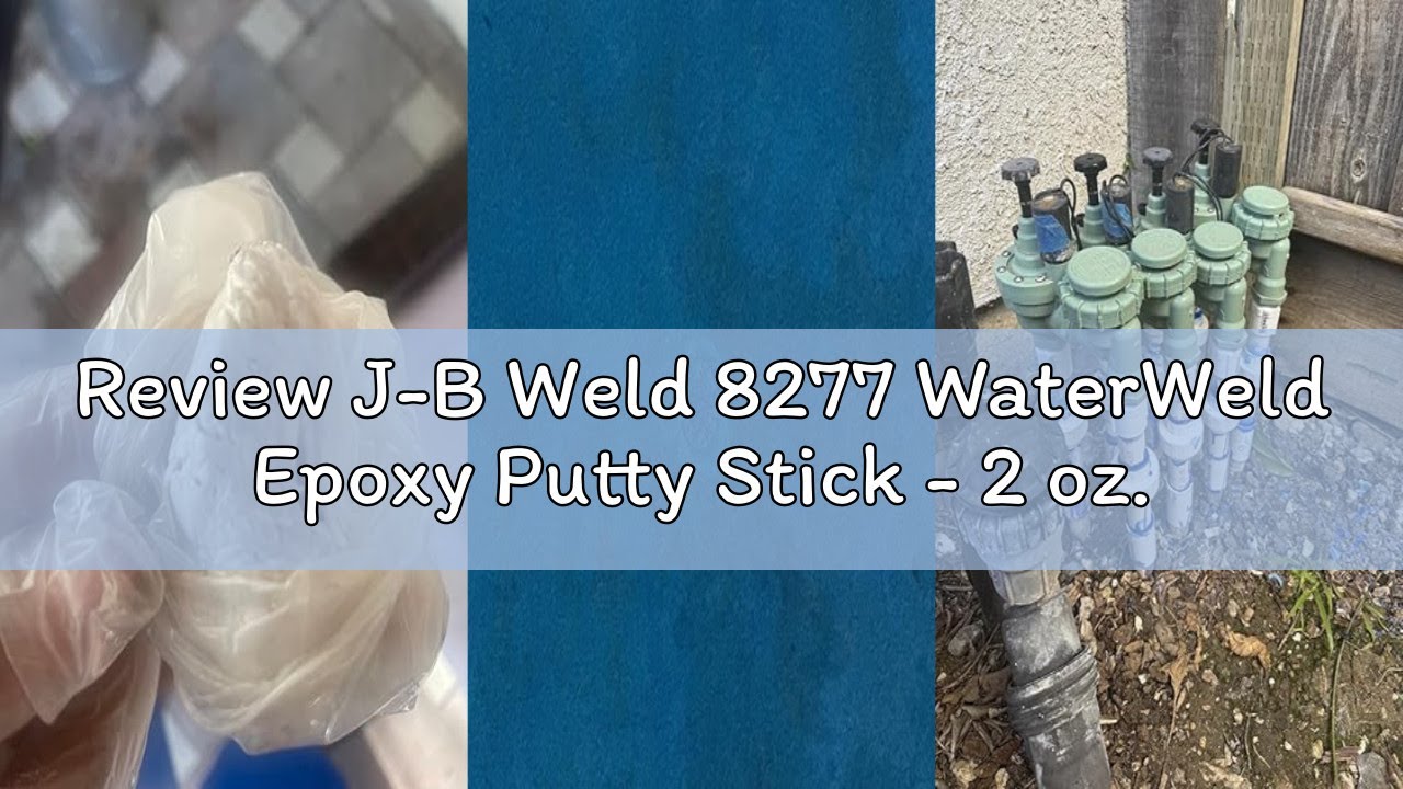 Review J-B Weld 8277 WaterWeld Epoxy Putty Stick - 2 oz.