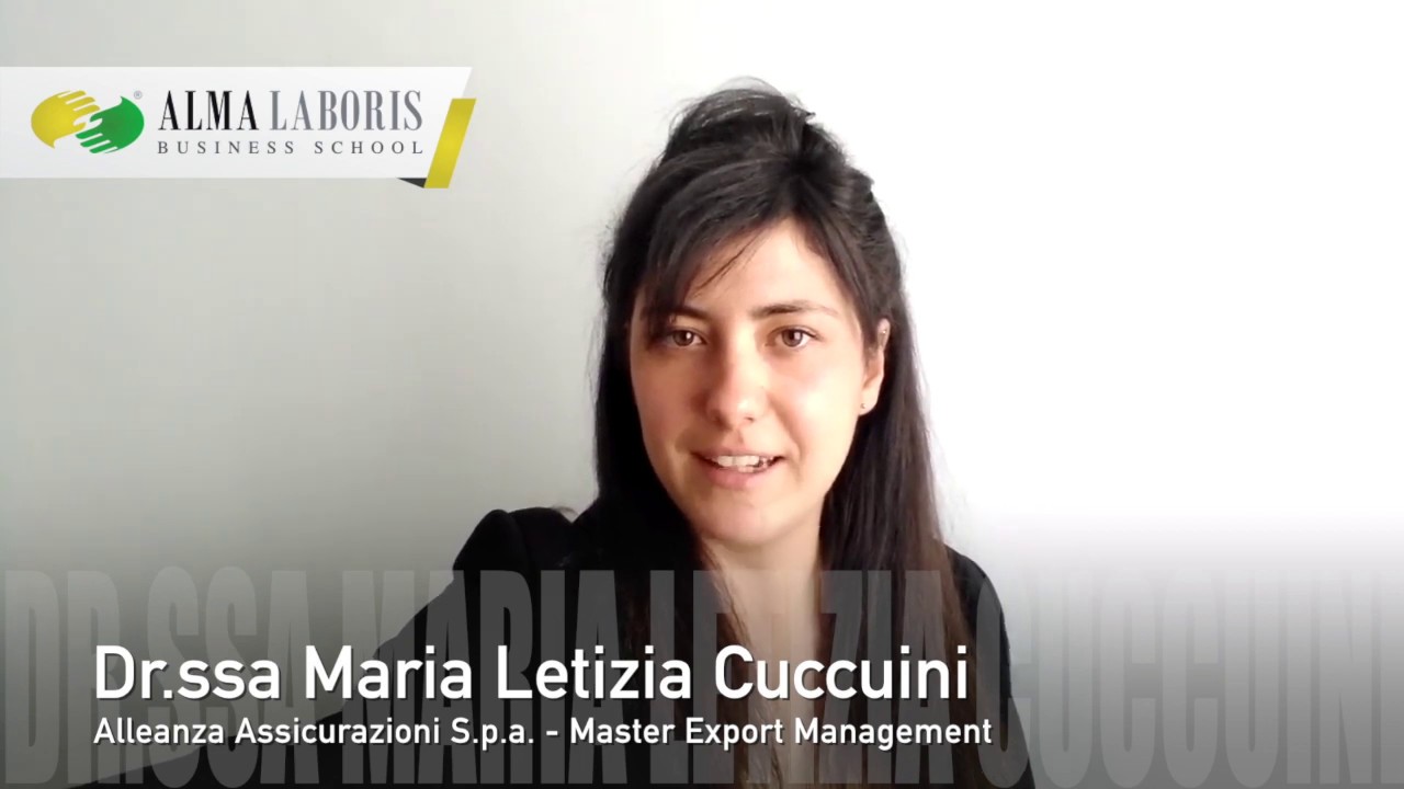 Dr.ssa Maria Letizia Cuccuini: Master Export Management - YouTube