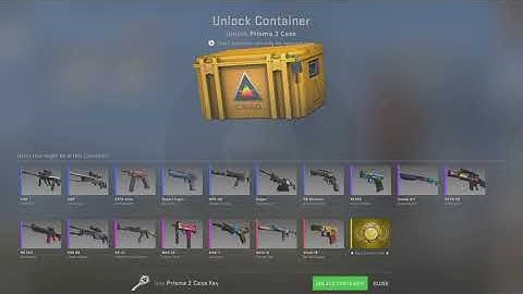 Opening a CS:GO case til a gold appears... DAY 113