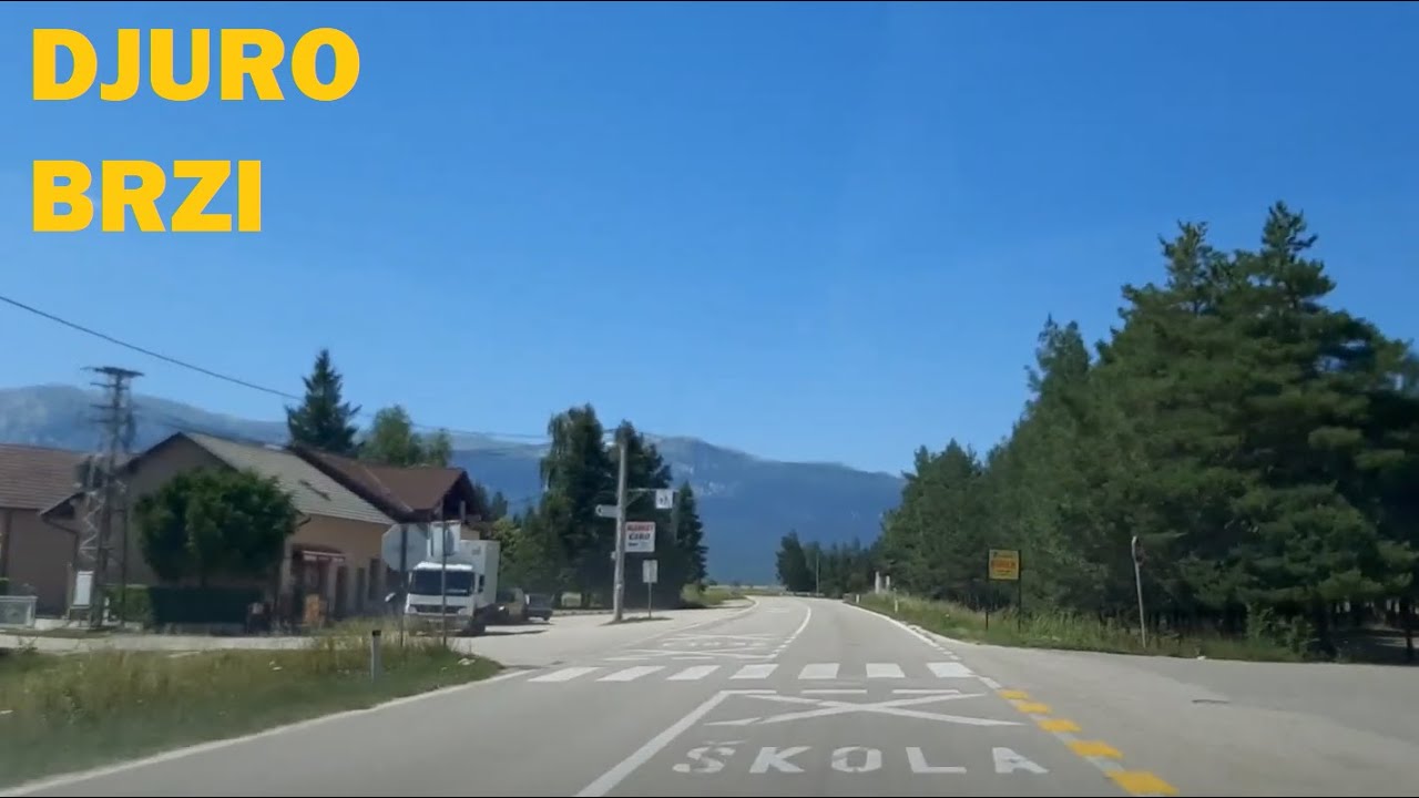 Livno - Buško jezero - Prisika, Livanjsko polje, magistralni put M16 jul 2020