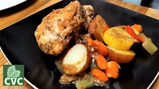 30 Minute Chicken & Gravy Dinner with Vegetables, CVC Southern Cooking