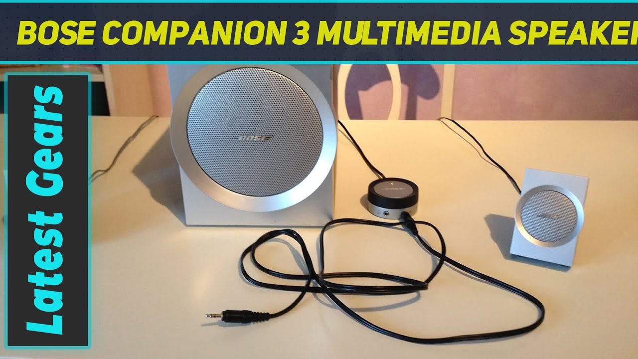 Bose Companion 3 Multimedia Speaker System - Review 2023 - YouTube