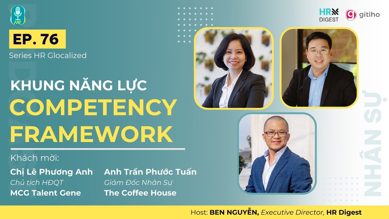 Outline Video KHUNG NĂNG LỰC - COMPETENCY FRAMEWORK | HR GLOCALIZED | PODCAST NHÂN SỰ EP.76