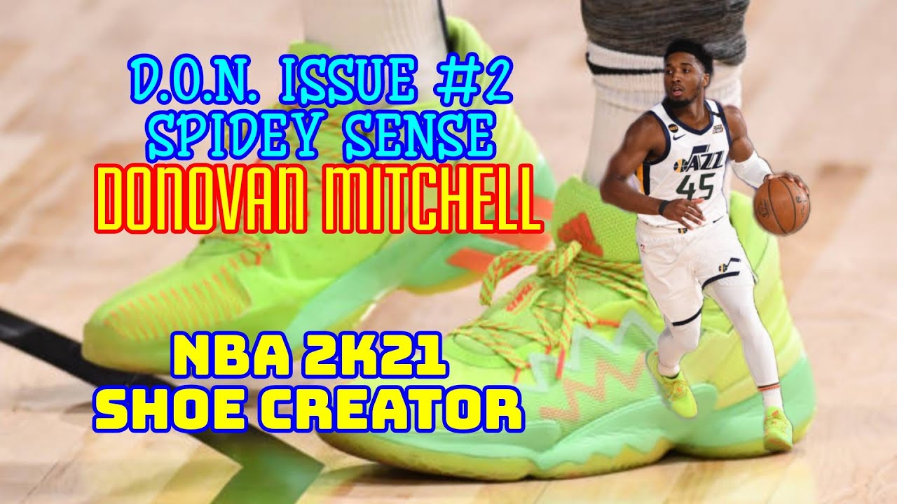 NBA Shoe Creator D.O.N. ISSUE #2 SPIDEY 