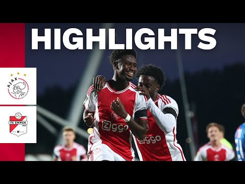 Highlights Jong Ajax - FC Emmen | Keuken Kampioen Divisie