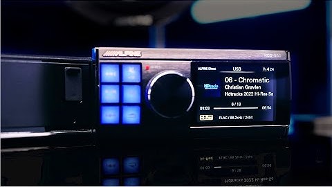 Alpine Status Series HDS-990 high-res receiver | Crutchfield