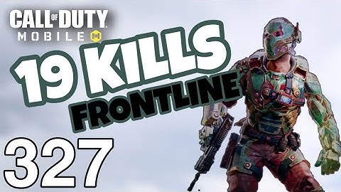 Call Of Duty Mobile l Frontline - Crash (No Commentary) 1080p 60 fps l GAMEPLAY #327