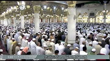 تلاوة جميلة لصلاة الفجر اليوم الأربعاء 1438/6/9- الحرم النبوي- الشيخ عبدالمحسن القاسم - من الأعراف