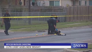 CCPD chief gives update on officer-involved shooting that injured three officers