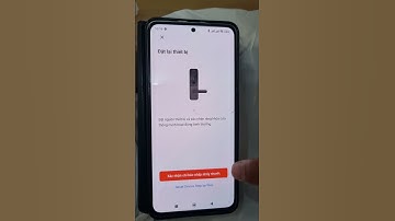 Cài đặt app tuya trên điện thoại cho khóa điện tử GT050