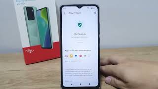 Como ativar ou desativar o Play Protect no Itel A05s 