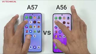 Samsung A57 VS Samsung A56 Speed Test Comparison Best Flagship Smartphone latest Mobile 2026