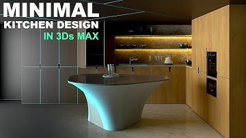 Minimal Kitchen Design in 3Ds Max | Modeling Tutorial