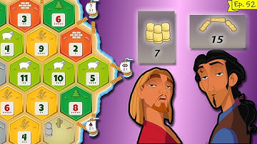 Catan 1v1 Ranked - S9 E10 - The Double Play in BOTH Games!?