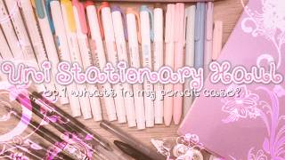 Information back to school stationery haul ASMR | aesthetic and pastel Guide