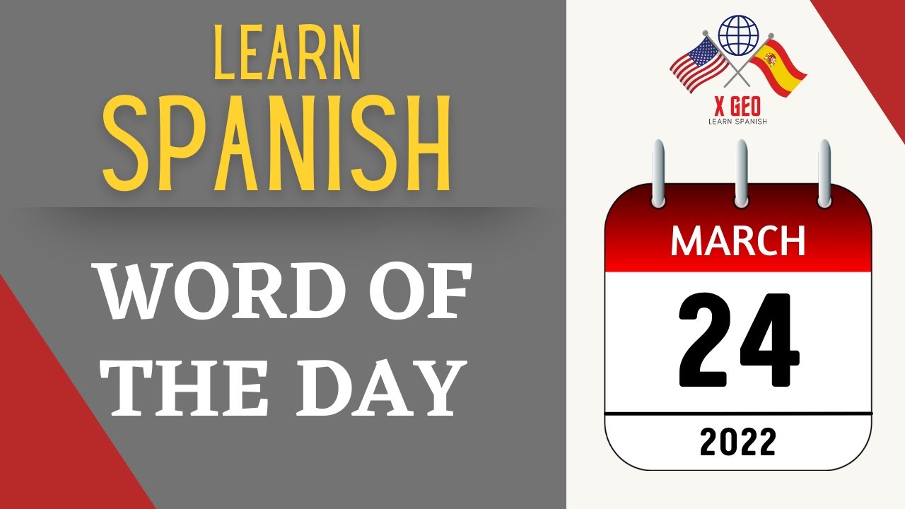 Learn Spanish WORD OF THE DAY How To Say performance In Spanish 03 24 Learn Spanish WORD OF THE DAY How To Say performance In Spanish 03 24