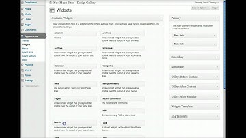 WordPress Tutorial | Working with Widgets