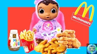Baby Doll Cece Mcdonalds Mukbang Kids Meals