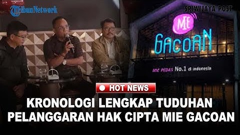 KRONOLOGI Bos Mie Gacoan Ditetapkan Tersangka, Diduga Putar Musik Tanpa Izin, Terkuak Sosok Pelapor
