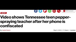 High School Teacher PEPPER SPRAYED by STUDENT!