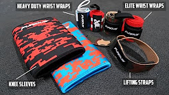 Lifting Gear / Workout Accessories Explained: Wrist Wraps, Knee Sleeves, Lifting Straps