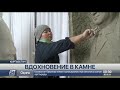 Скульптор из Кыргызстана покорила казахстанцев своим памятником Ч.Айтматову