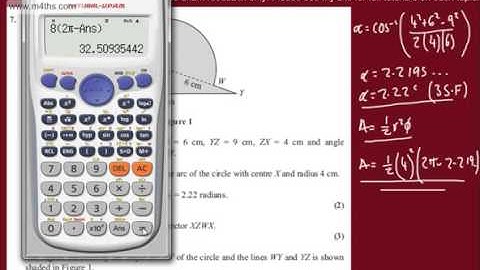 q7 Core 2 January 2013 Edexcel Quick worked answers Trig