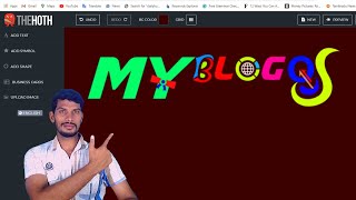 Make Advance Level Website ang YouTube Logo and Favicon In Tamil